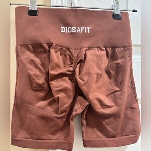 Diosafit Women's Athletic Shorts - Brown